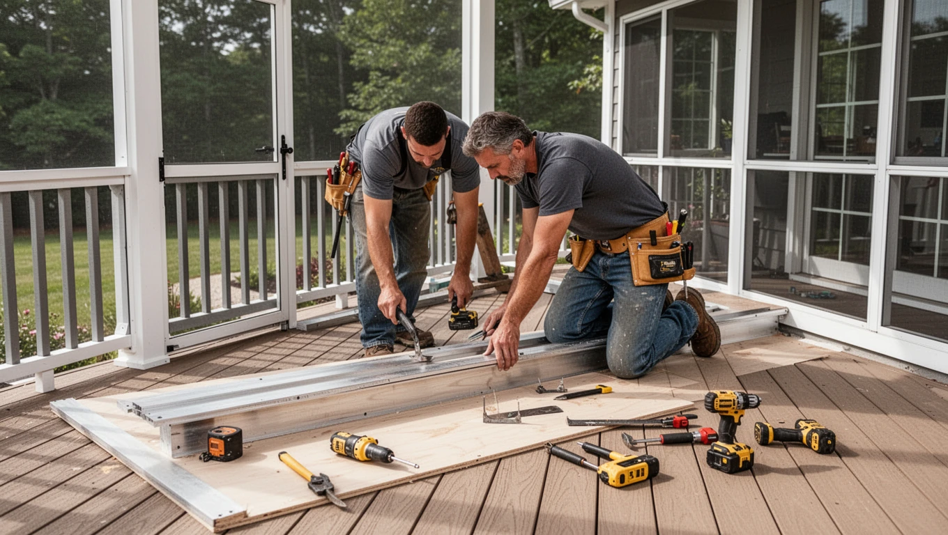 Screened Porch Building