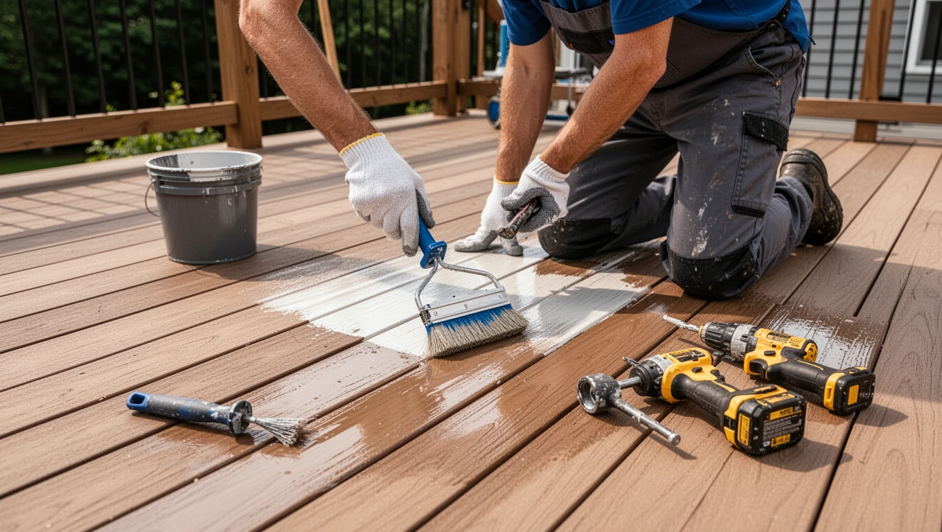 Deck Staining