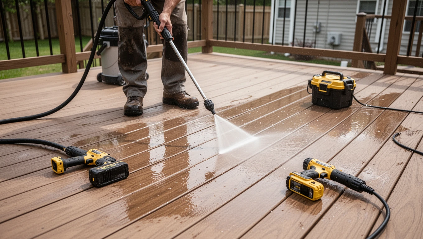 Deck Cleaning & Power Washing