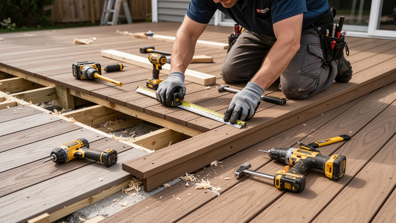 Composite Deck Installation